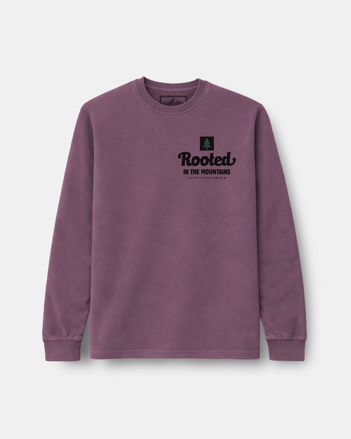 Rooted In The Mountains Nature-Dyed Long Sleeve - The Happy Clothing Company