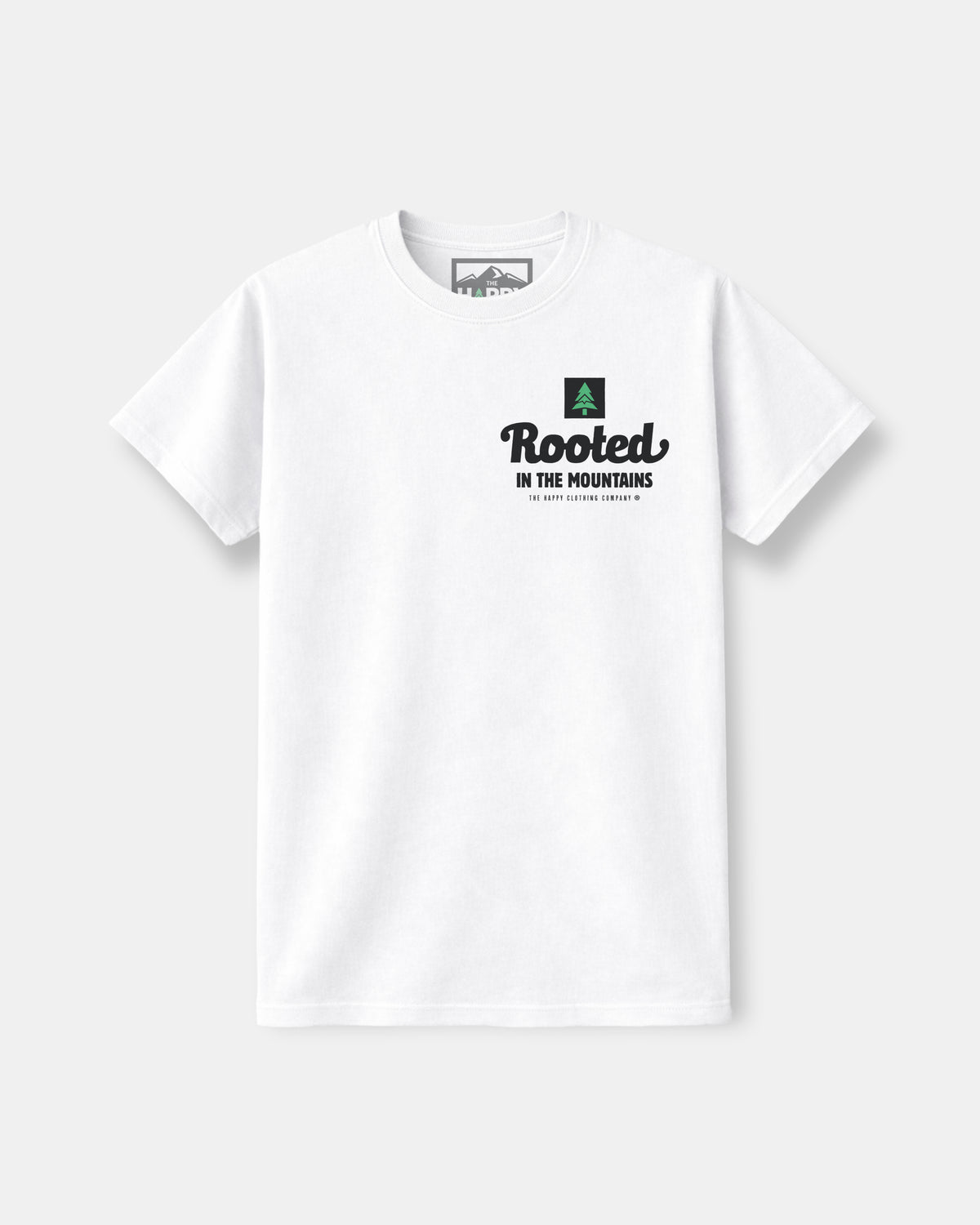 Rooted In The Mountains Nature-Dyed Tee - The Happy Clothing Company