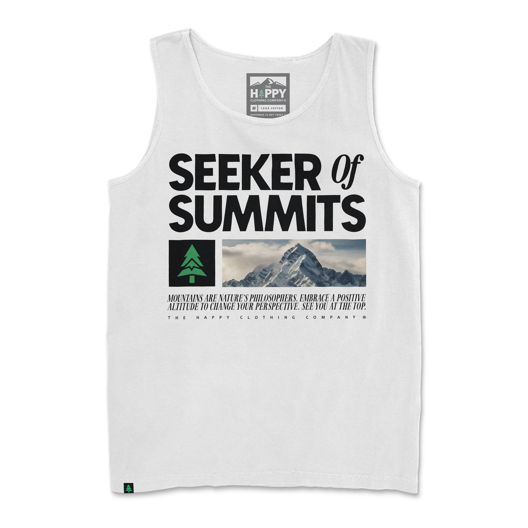 Seeker Of Summits Pigment-Dyed Tank