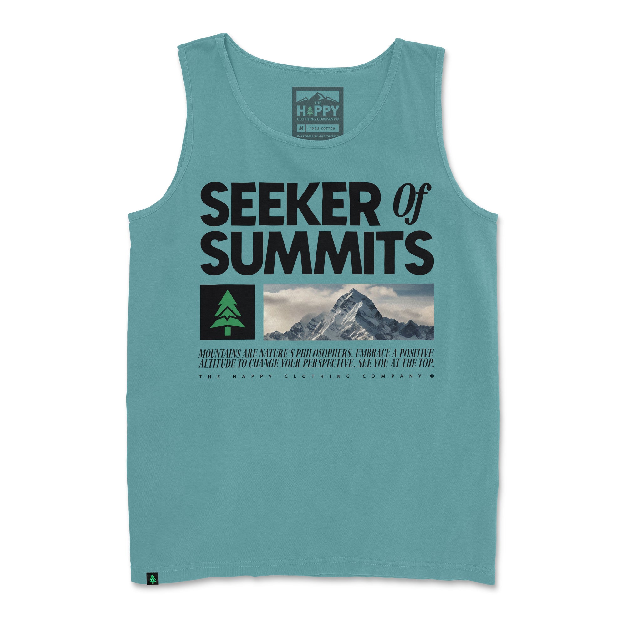 Seeker Of Summits Pigment-Dyed Tank