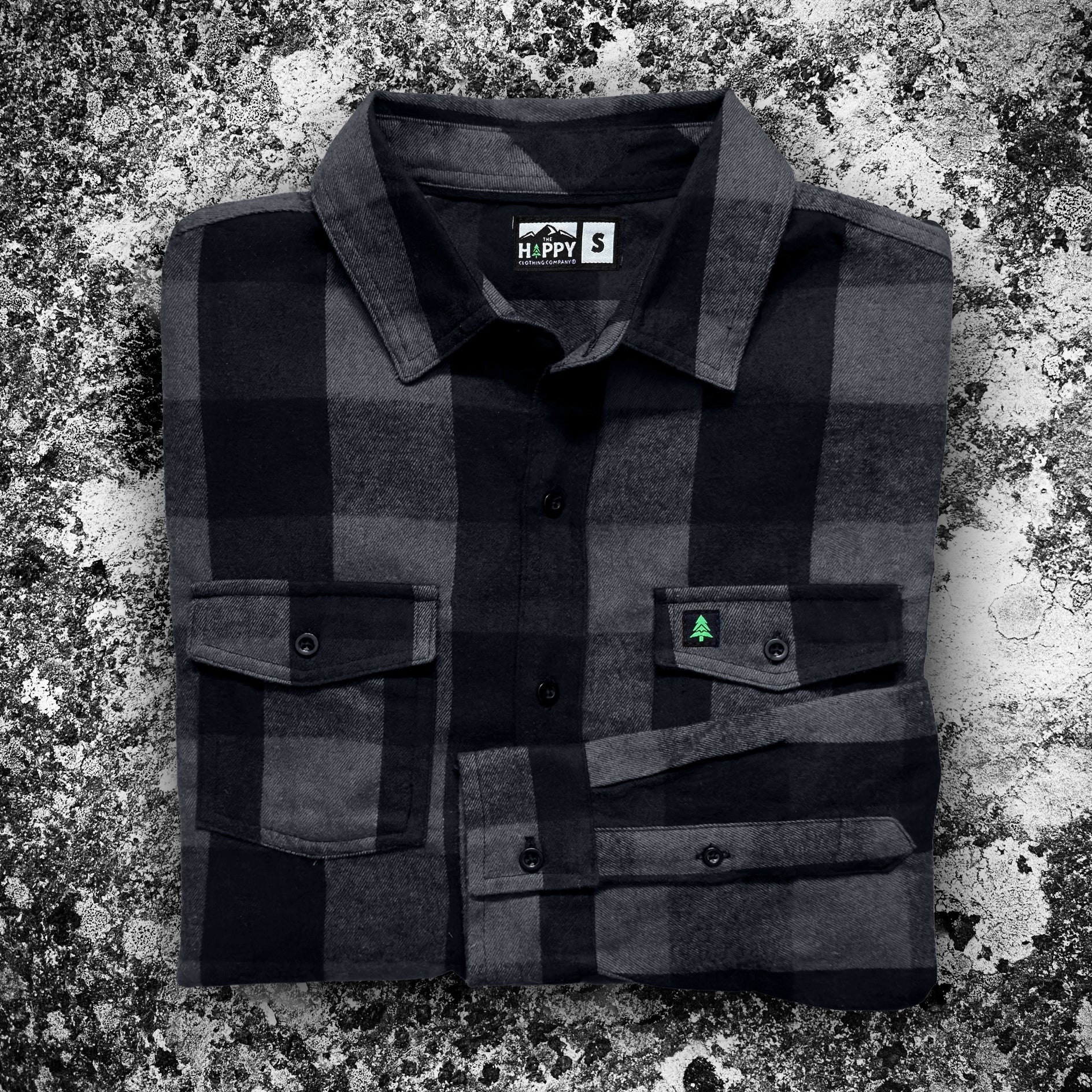 Basecamp Plaid Flannel | SLIM FIT | W / Mountain Tree - The Happy Clothing Company