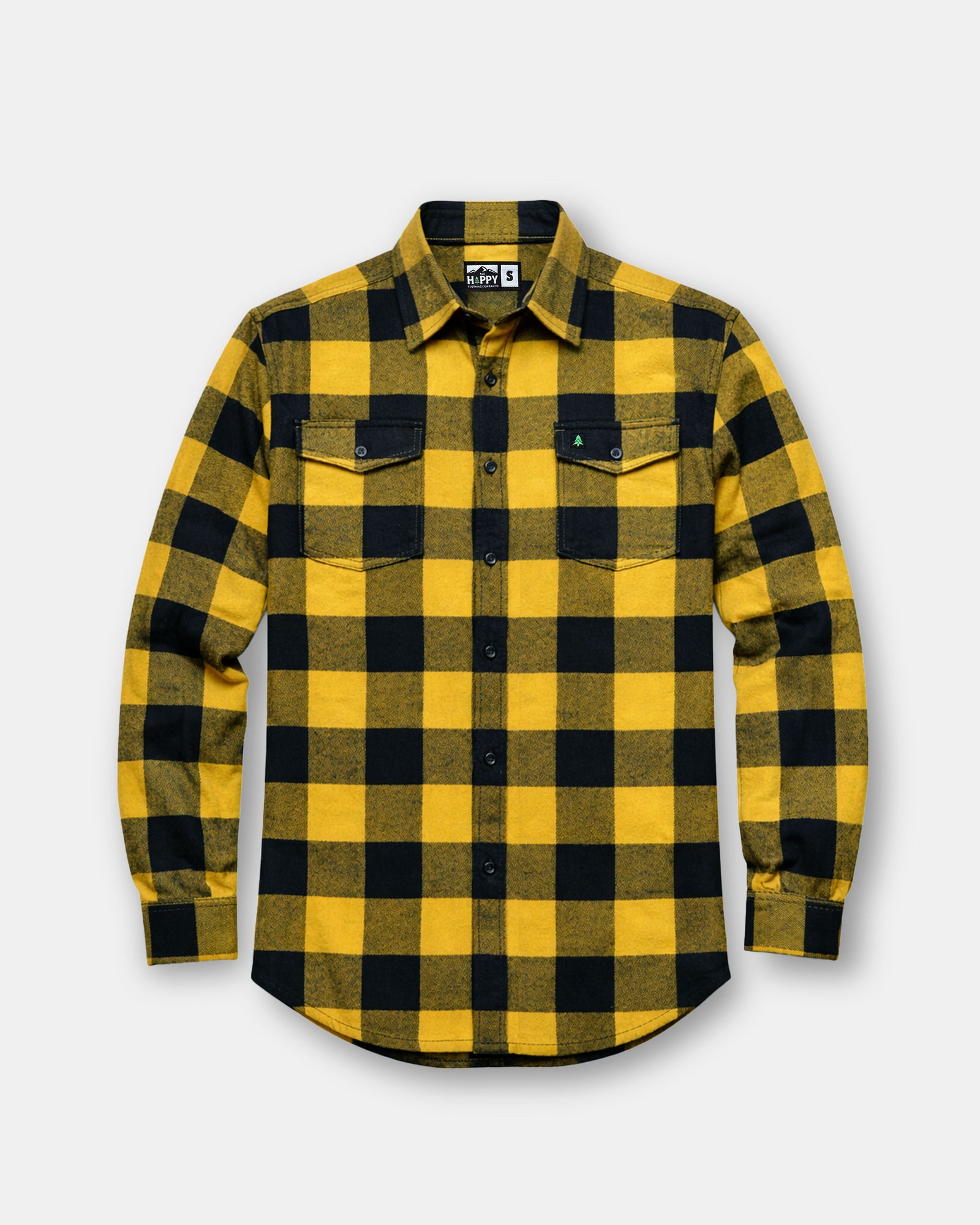 Basecamp Plaid Flannel | SLIM FIT | W / Mountain Tree - The Happy Clothing Company