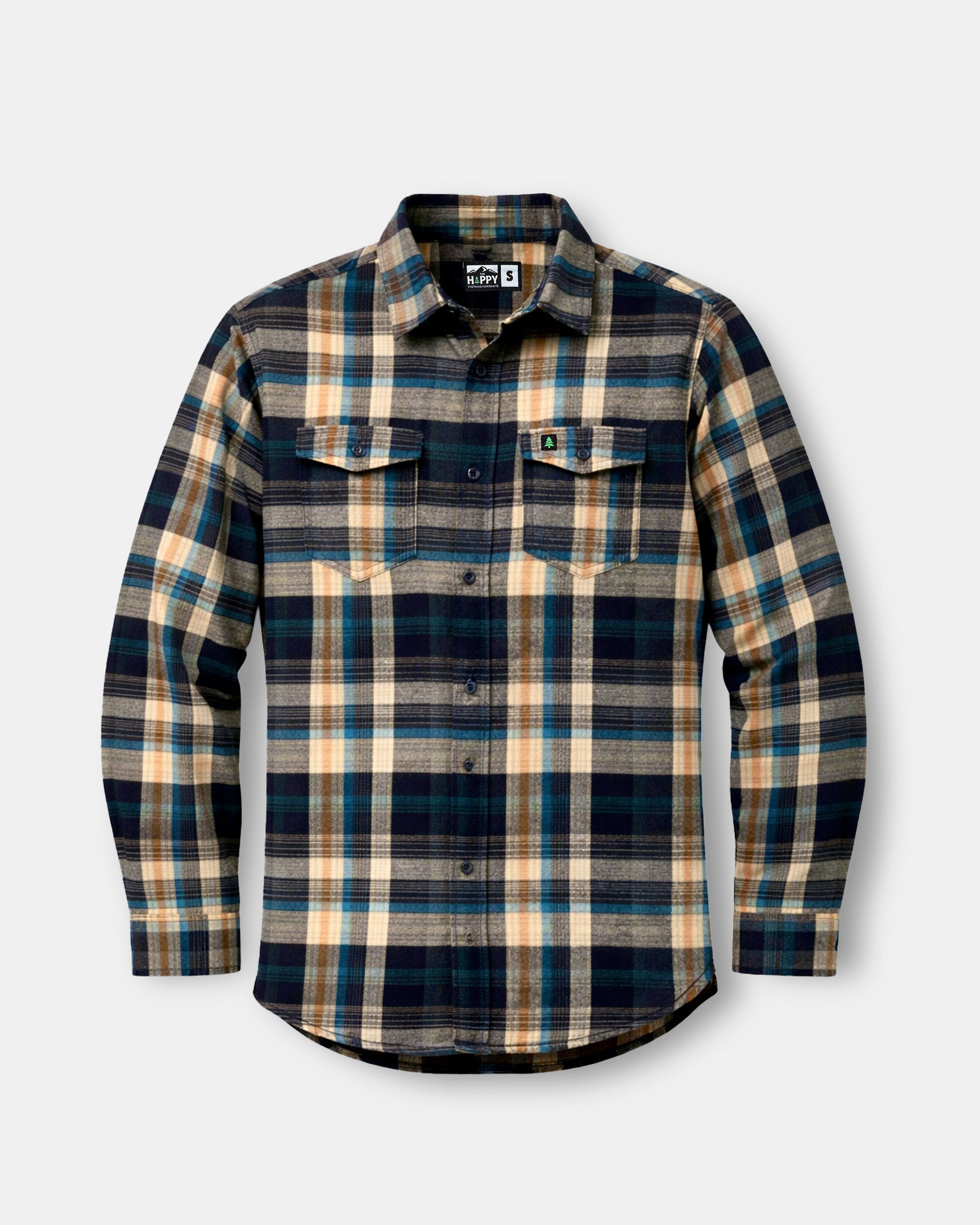 Basecamp Plaid Flannel Fall Edition | SLIM FIT | Burnt Orange Chalky Mint and Shadow Plaid / XL Basecamp Plaid Flannel Fall Edition | SLIM FIT | Burnt Orange Chalky Mint and Shadow Plaid / XL