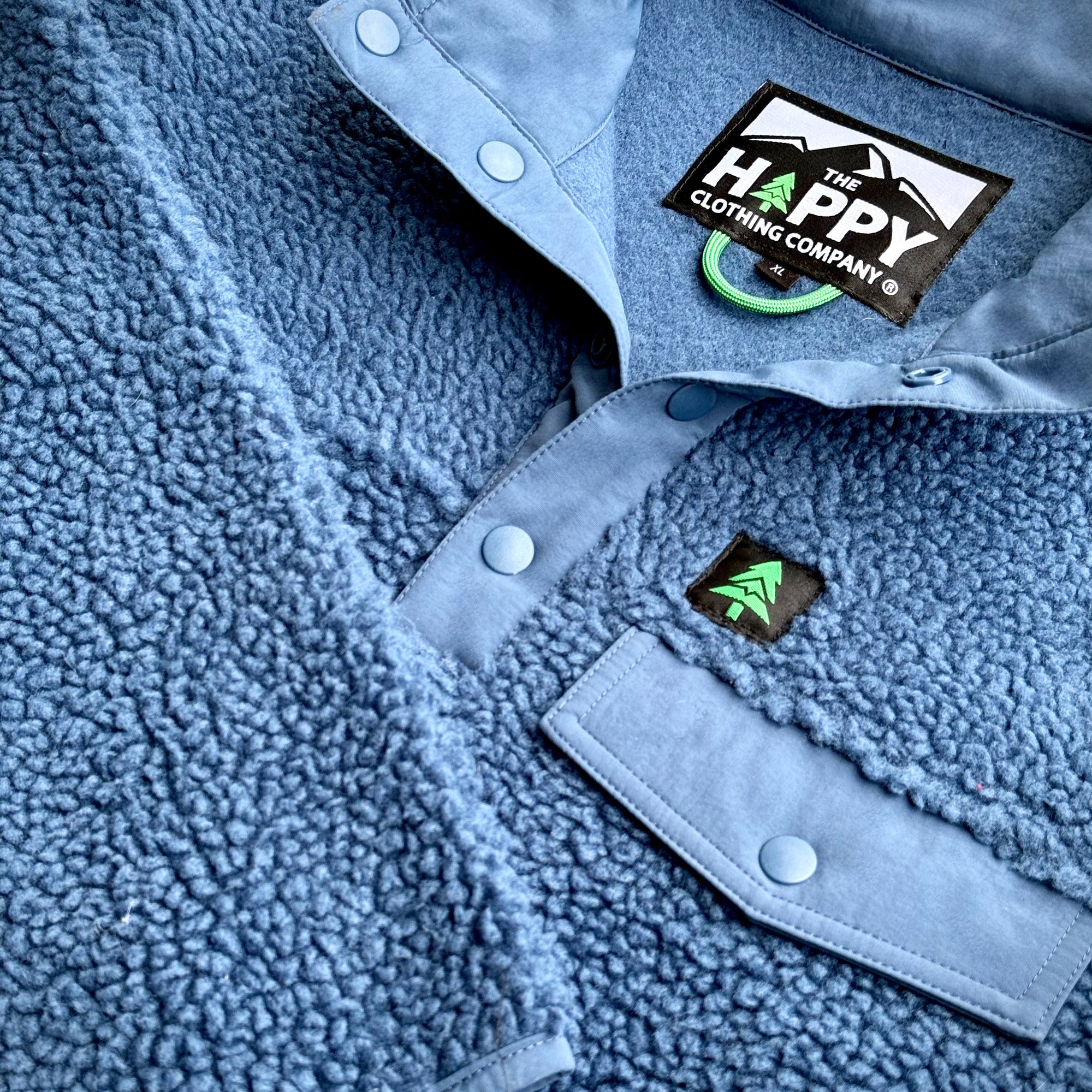 The Summit Quarter Snap Jacket W / Mountain Tree - The Happy Clothing Company