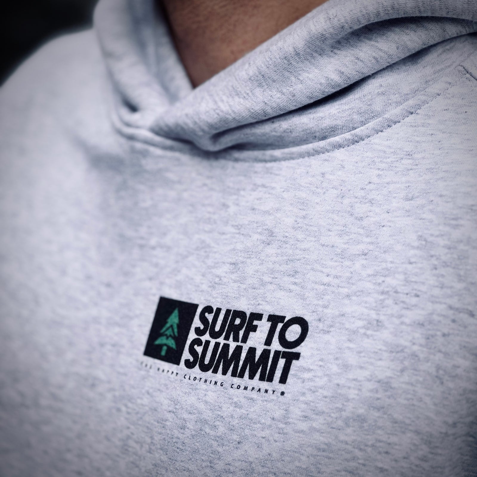 Surf To Summit Unisex Relaxed Hoodie - The Happy Clothing Company