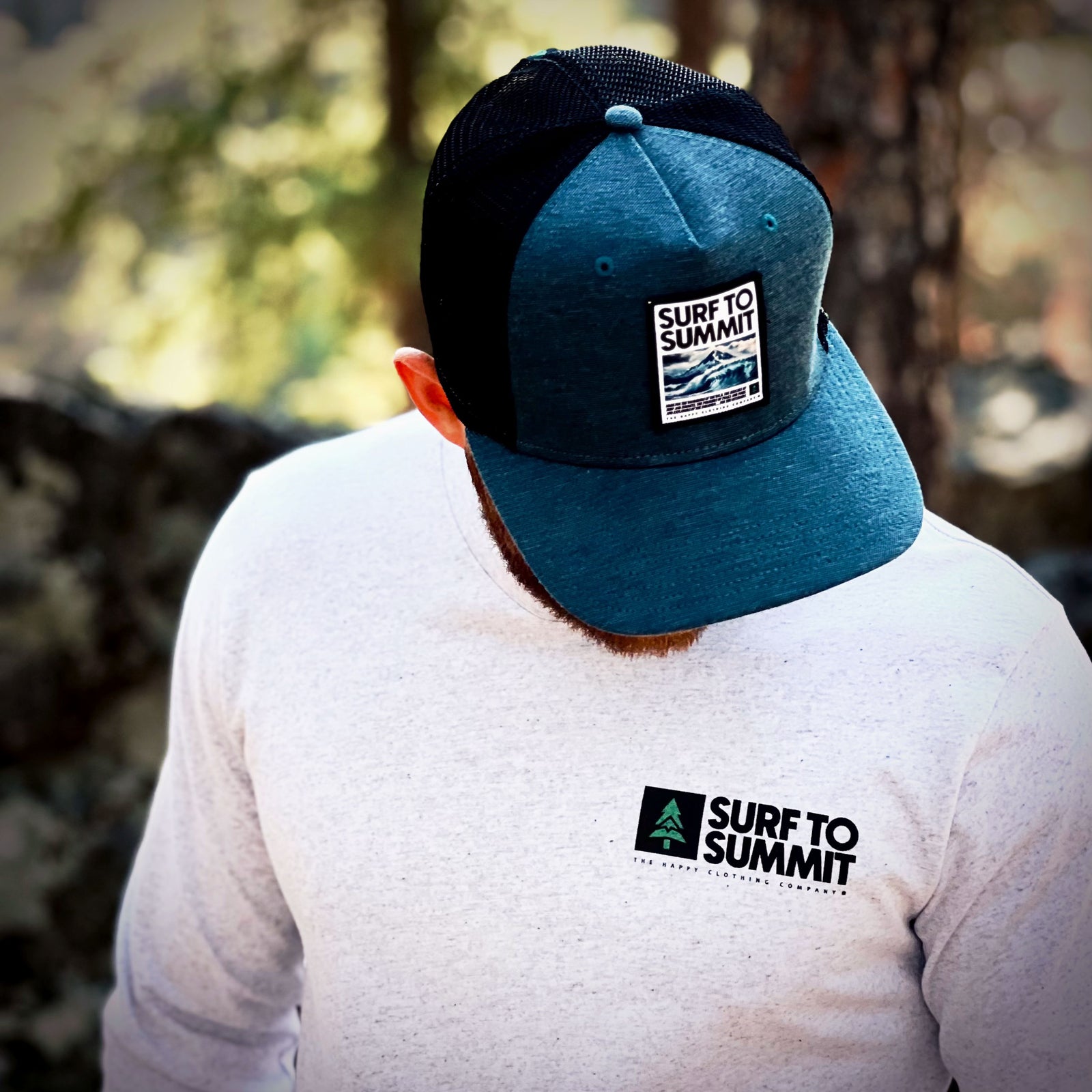 Surf To Summit 'Lifestyle Long Sleeve' | Premium Heavyweight | - The Happy Clothing Company