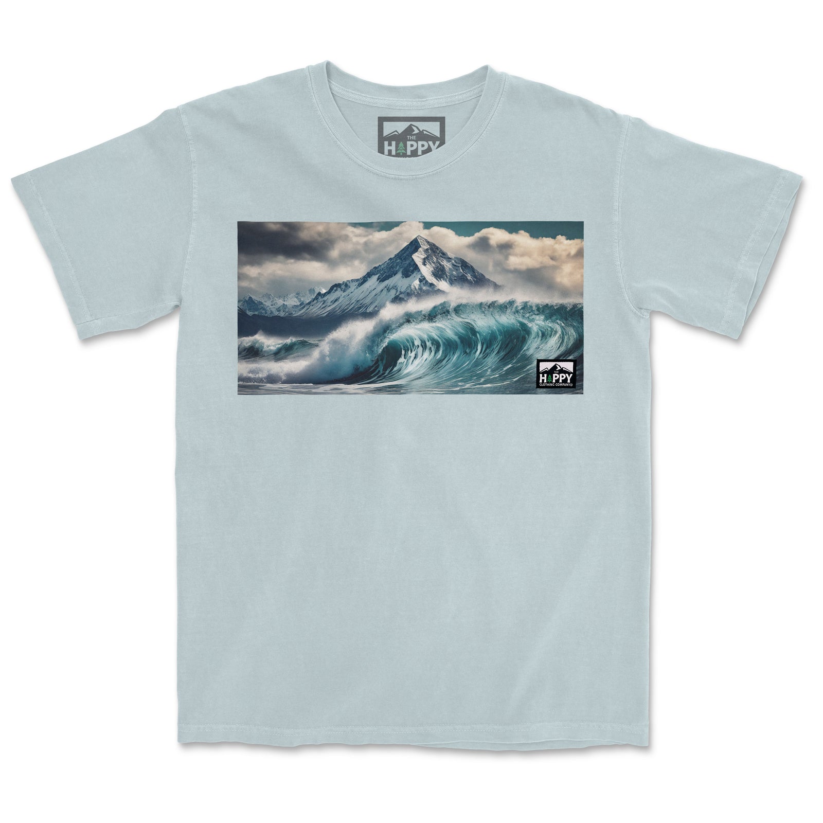 Surf To Summit Pigment-Dyed Tee - The Happy Clothing Company