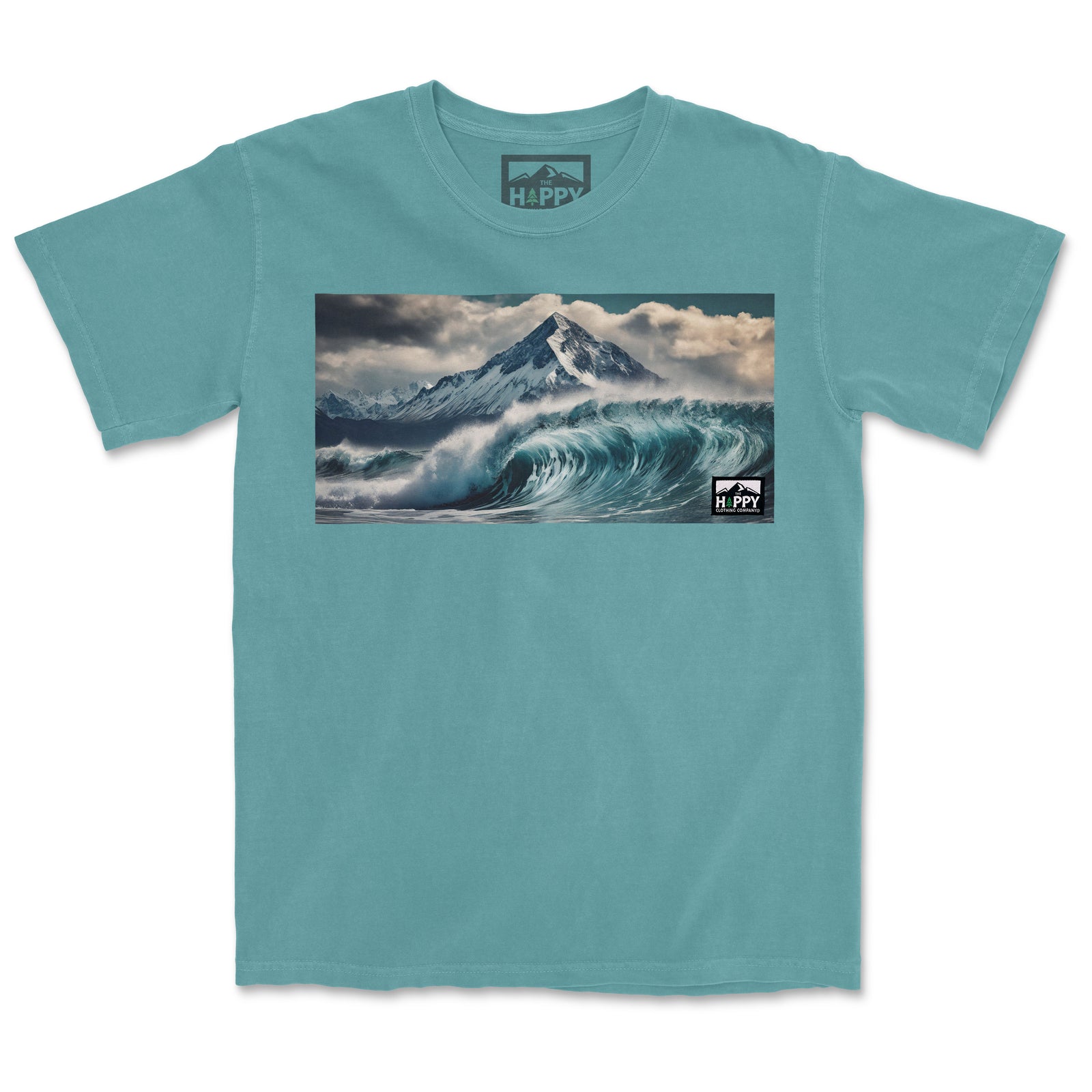 Surf To Summit Pigment-Dyed Tee - The Happy Clothing Company