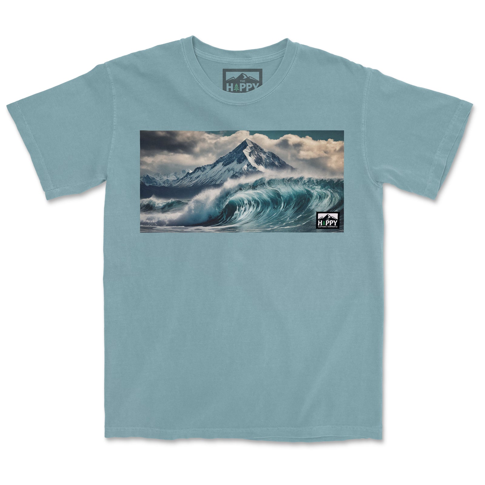 Surf To Summit Pigment-Dyed Tee - The Happy Clothing Company