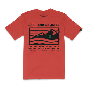 Surf and Summits Essential Tee | Premium Heavyweight |
