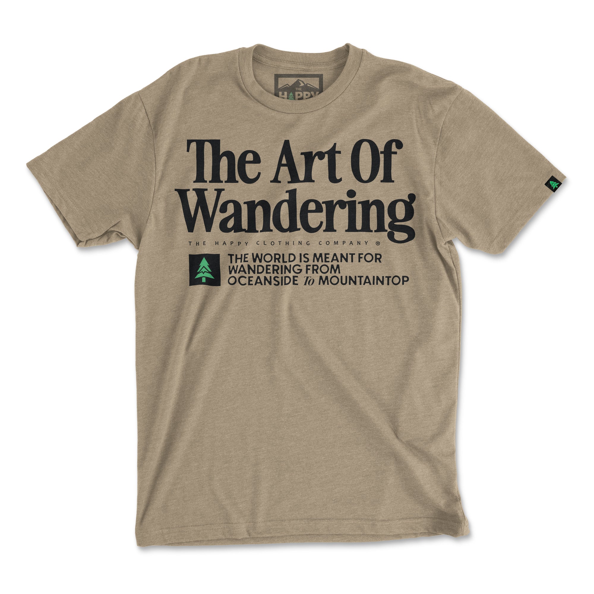 The Art Of Wandering 'Explorer Tee' | Lightweight Blend |