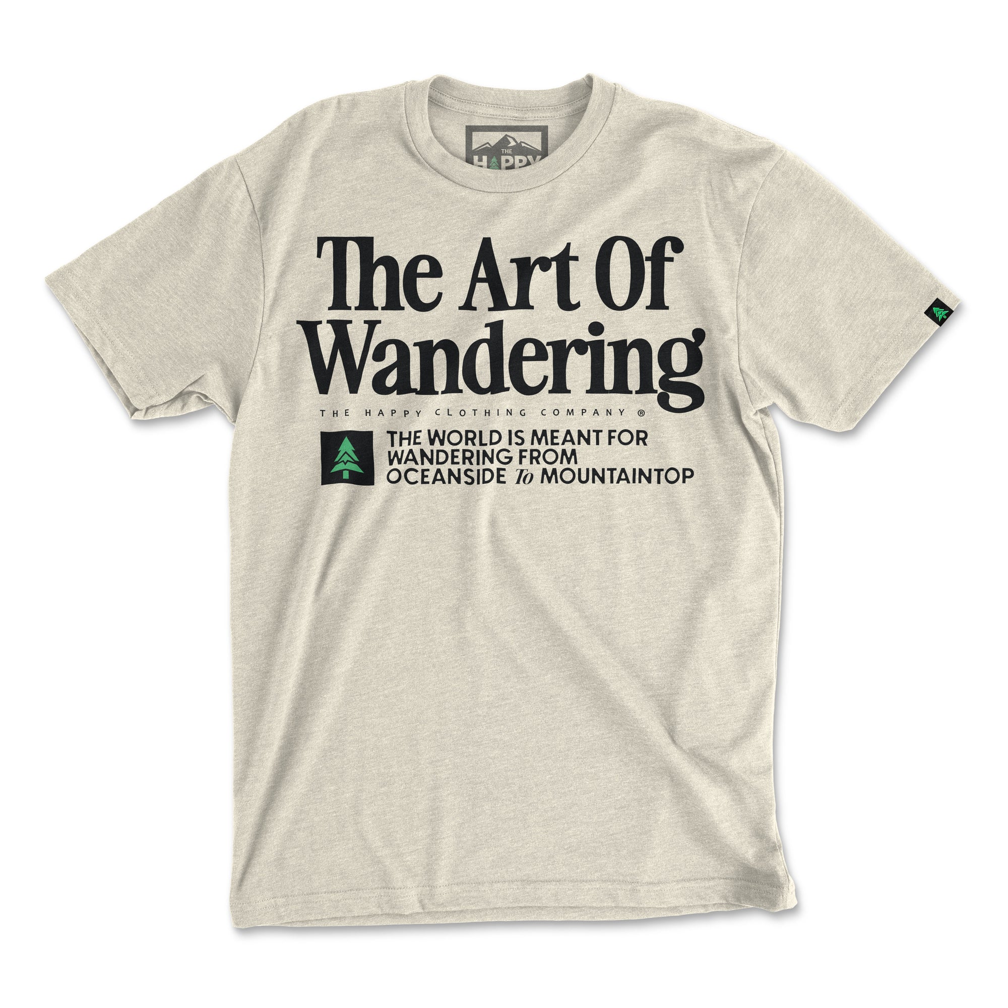 The Art Of Wandering 'Explorer Tee' | Lightweight Blend |