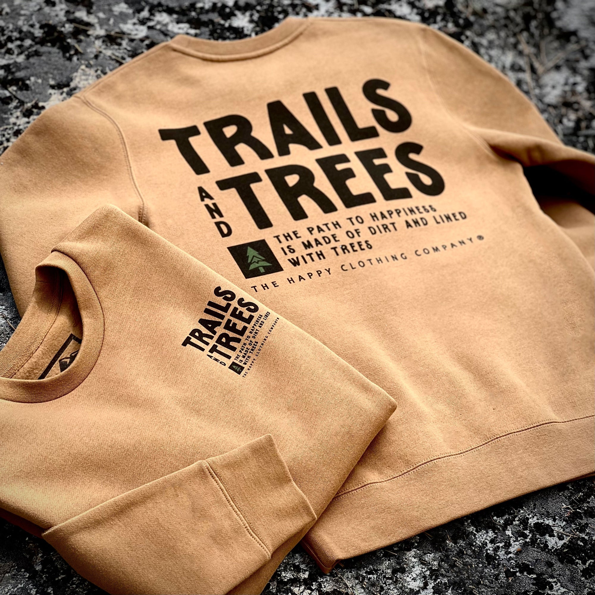 Trails And Trees Heavyweight Crew | Fleece Lined |