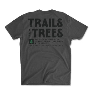 Trails and Trees Back Print Blend Tee | Lightweight |