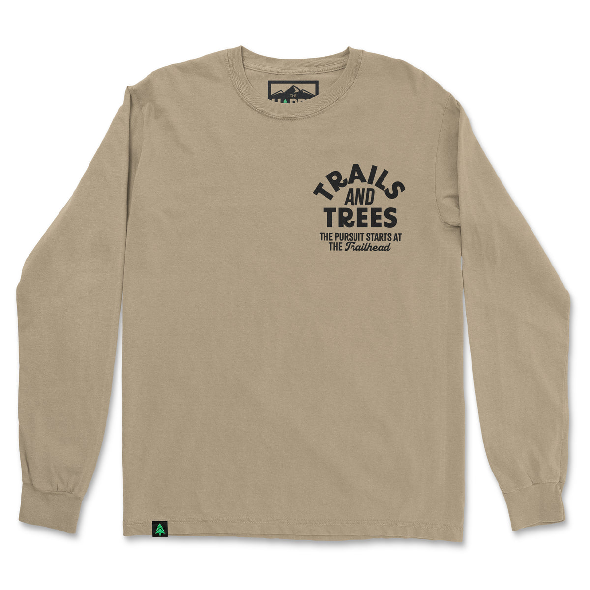 Trails and Trees Nature-Dyed Long Sleeve - The Happy Clothing Company