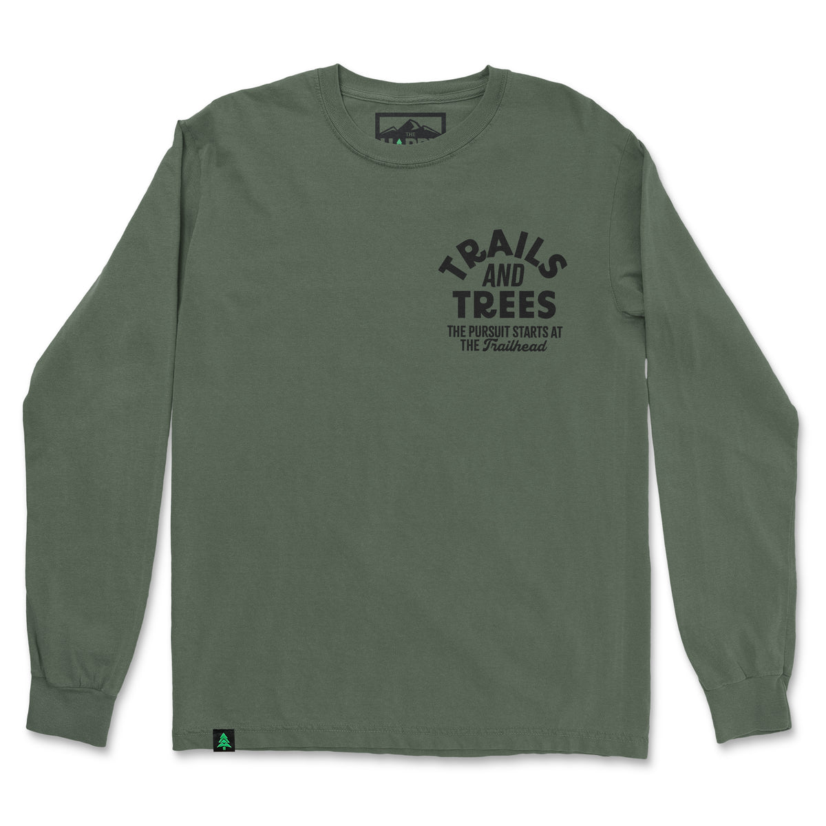 Trails and Trees Nature-Dyed Long Sleeve - The Happy Clothing Company