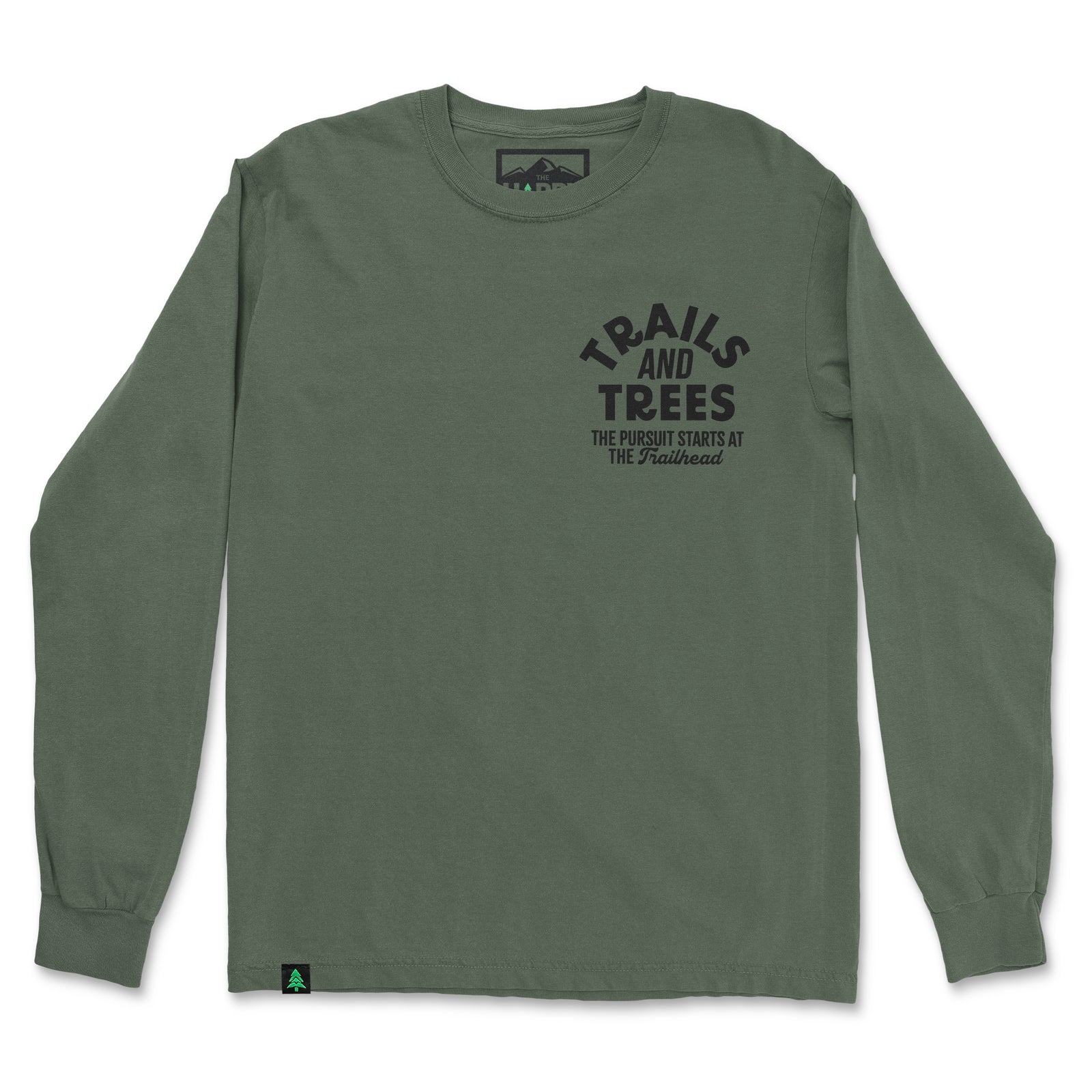 Trails and Trees Nature-Dyed Long Sleeve - The Happy Clothing Company