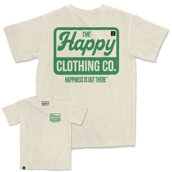 chieko-t.2525-happy　1111 Vintage-Logo-Green_89152da7-