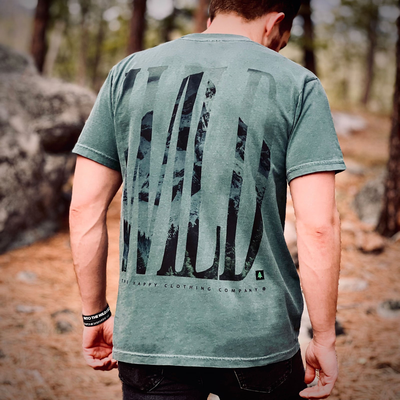 Wild Pigment-Dyed Tee - The Happy Clothing Company