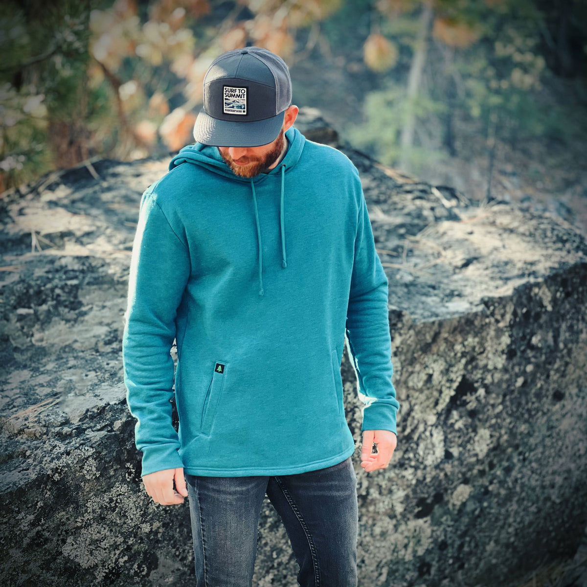 Mountain-Tree Oceanside Hoodie - The Happy Clothing Company