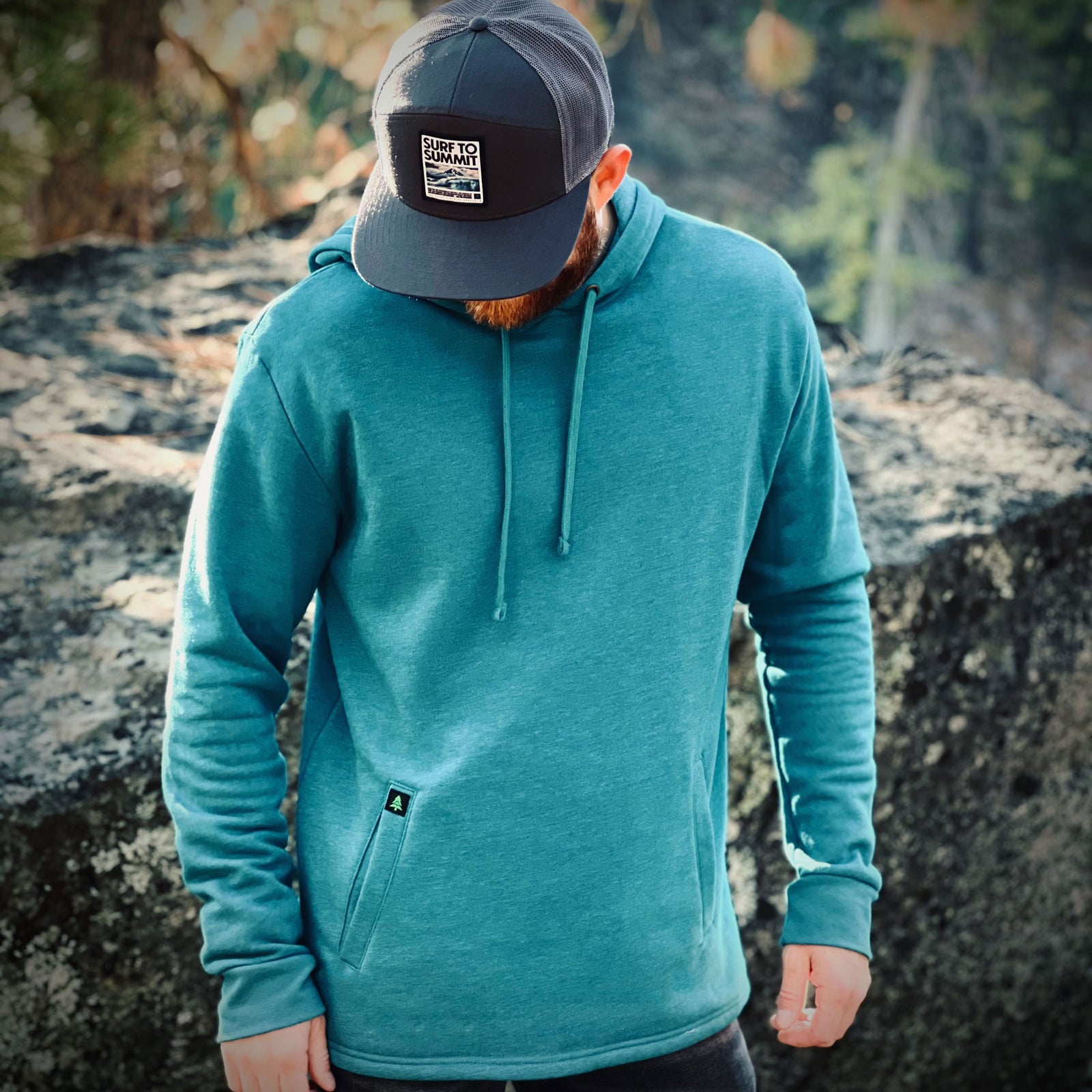 Mountain-Tree Oceanside Hoodie - The Happy Clothing Company