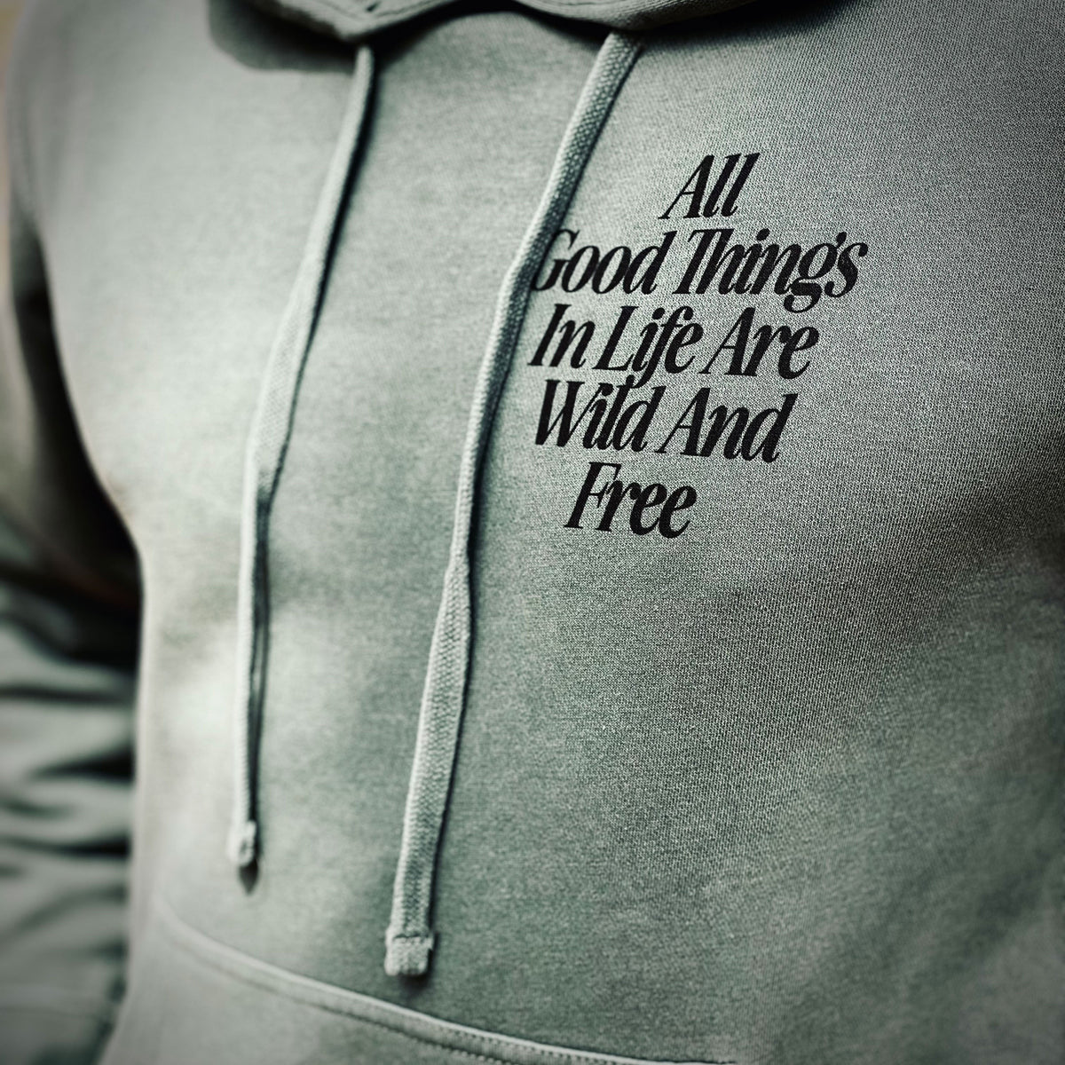 Wild Nature-Dyed Unisex Hoodie - The Happy Clothing Company