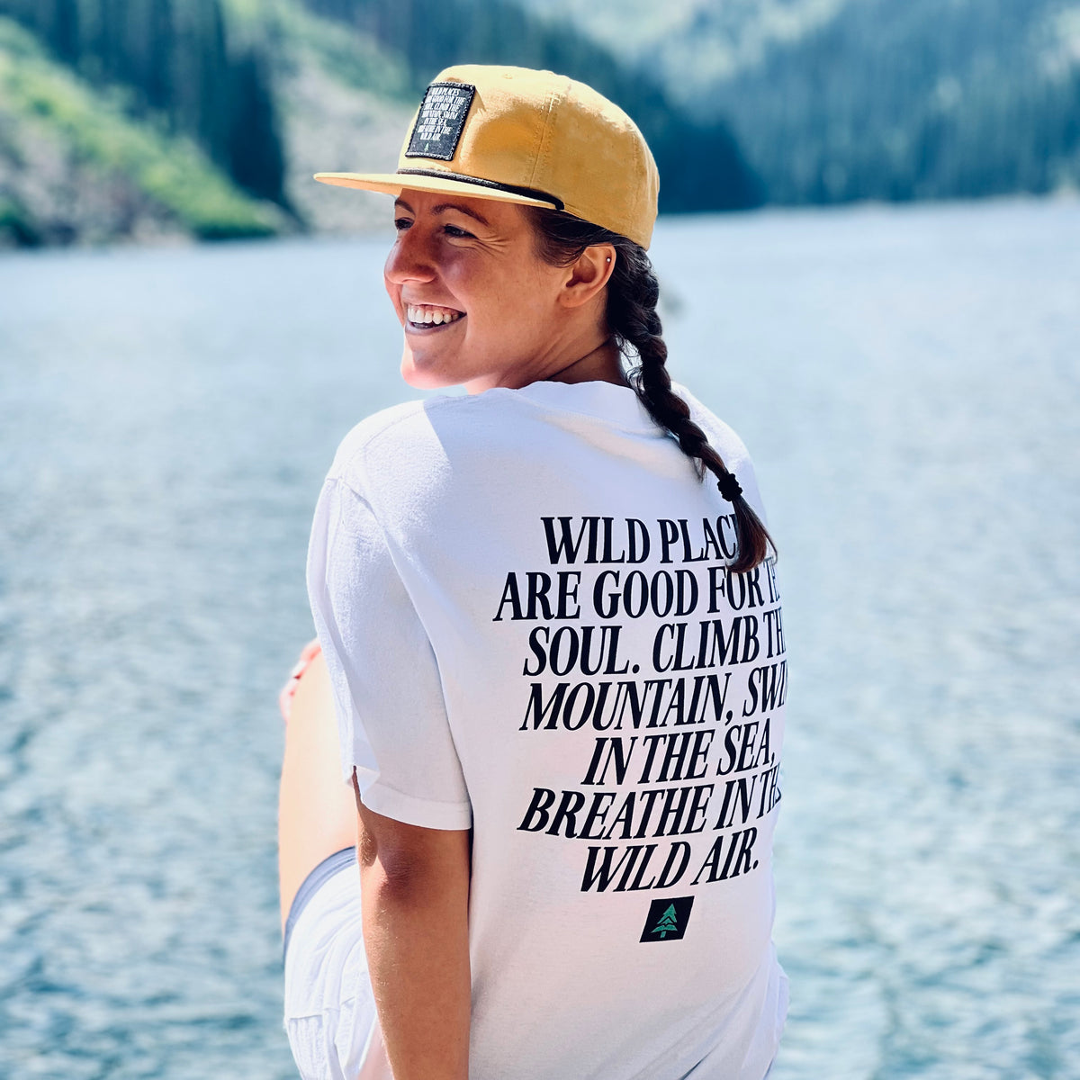 Wild Places Are Good For The Soul Vintage Tee | Oversized Heavyweight | - The Happy Clothing Company