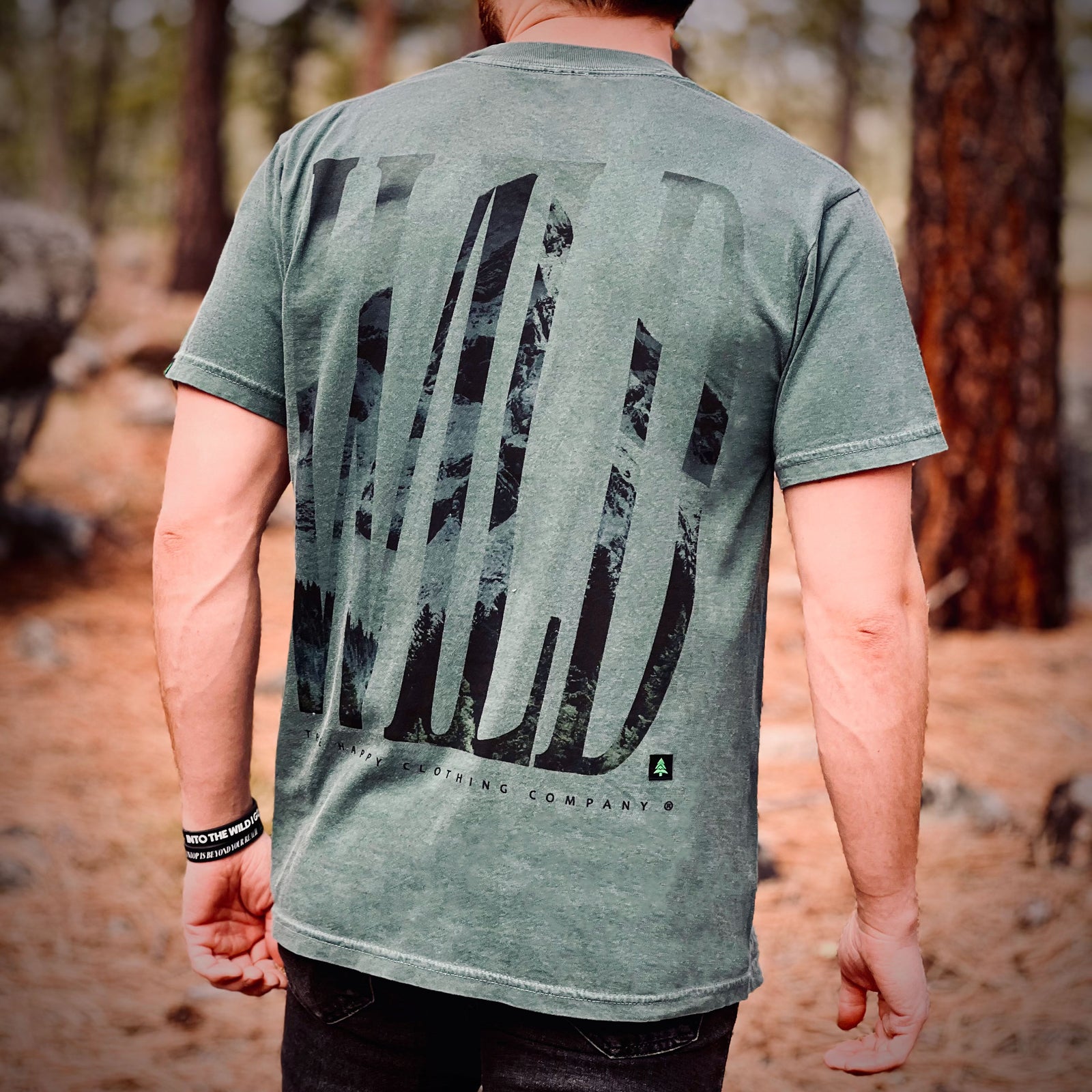 Wild Pigment-Dyed Tee - The Happy Clothing Company