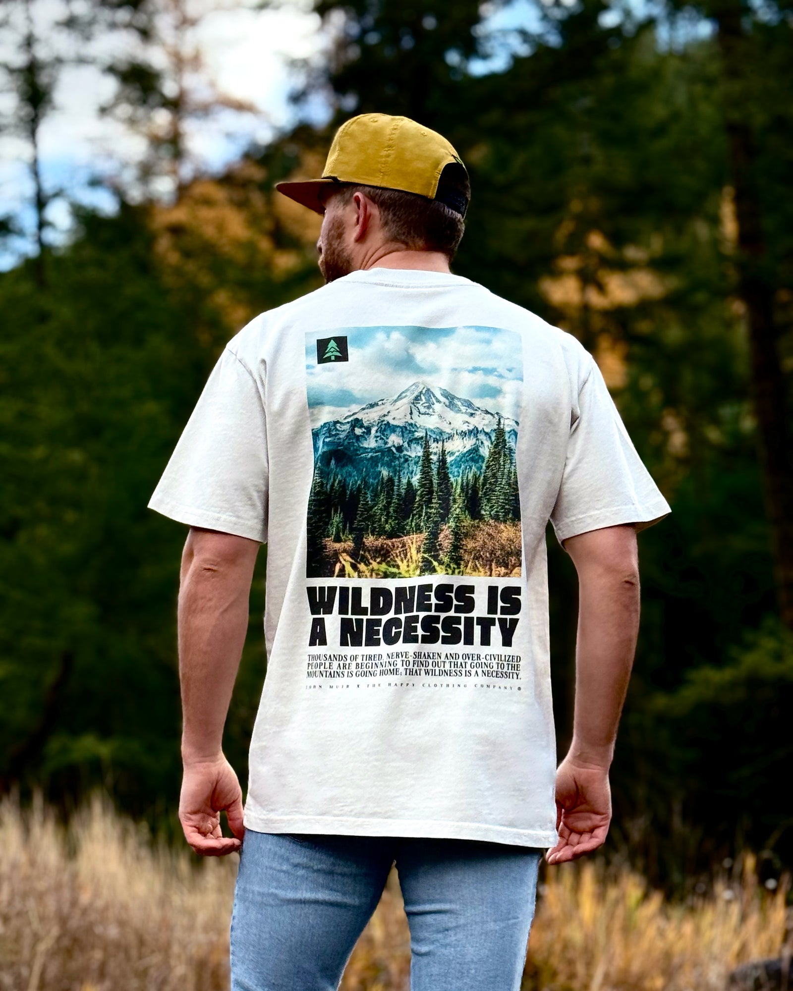 Wildness Is A Necessity Vintage Oversized Tee - The Happy Clothing Company