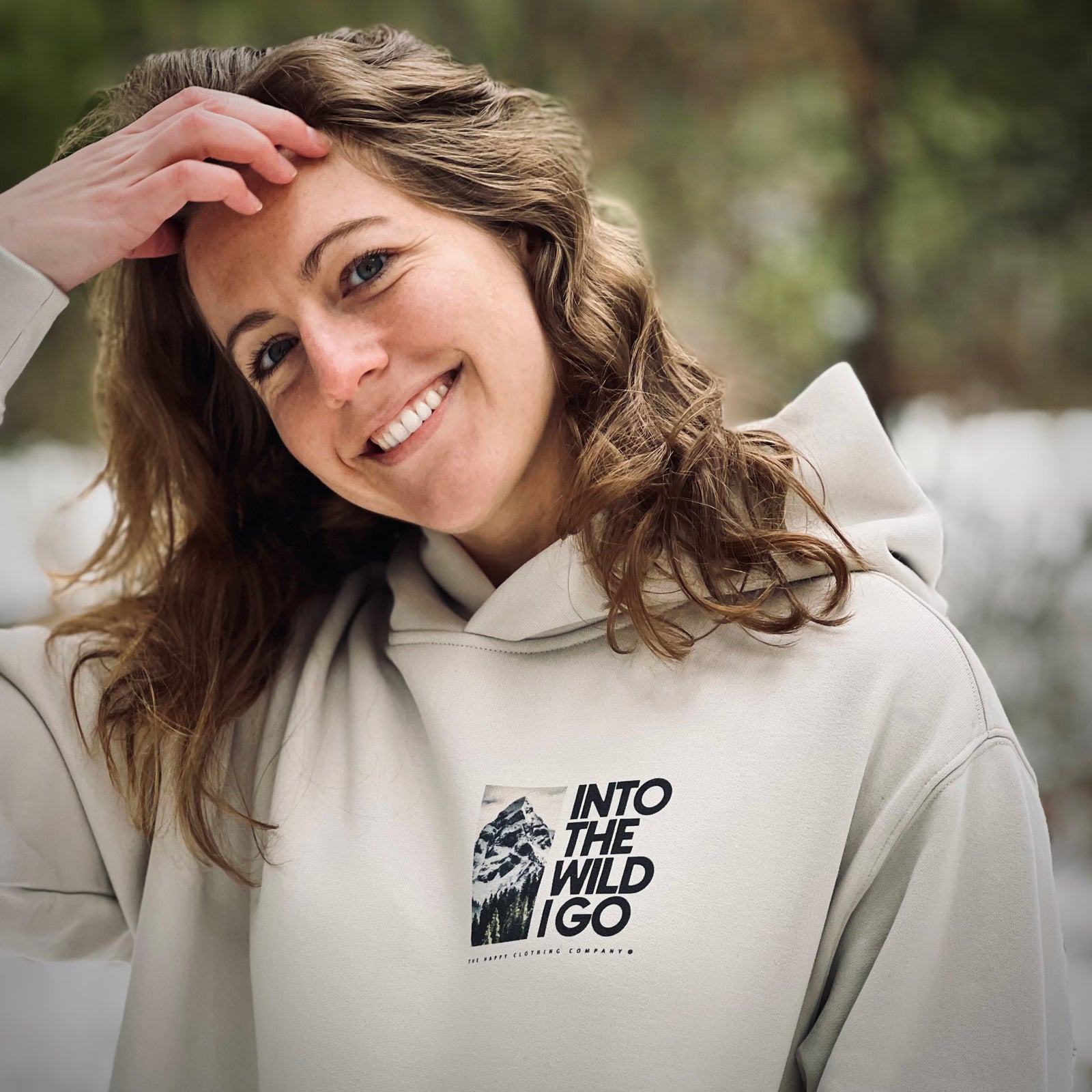 Into The Wild I Go Unisex Relaxed Hoodie - The Happy Clothing Company