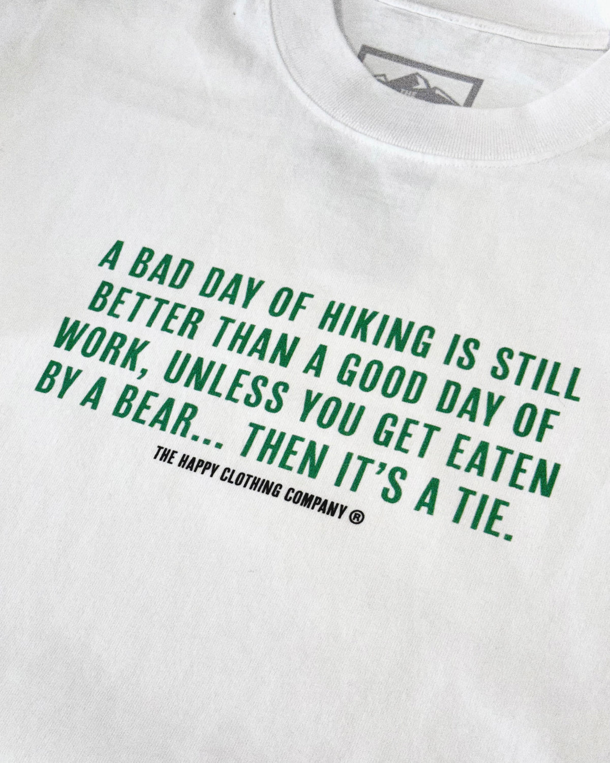 A Bad Day Of Hiking Heavy Cotton Tee