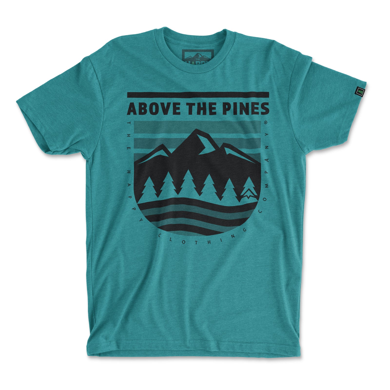 Above The Pines <br> Lightweight Bi-Blend Tee - The Happy Clothing Company
