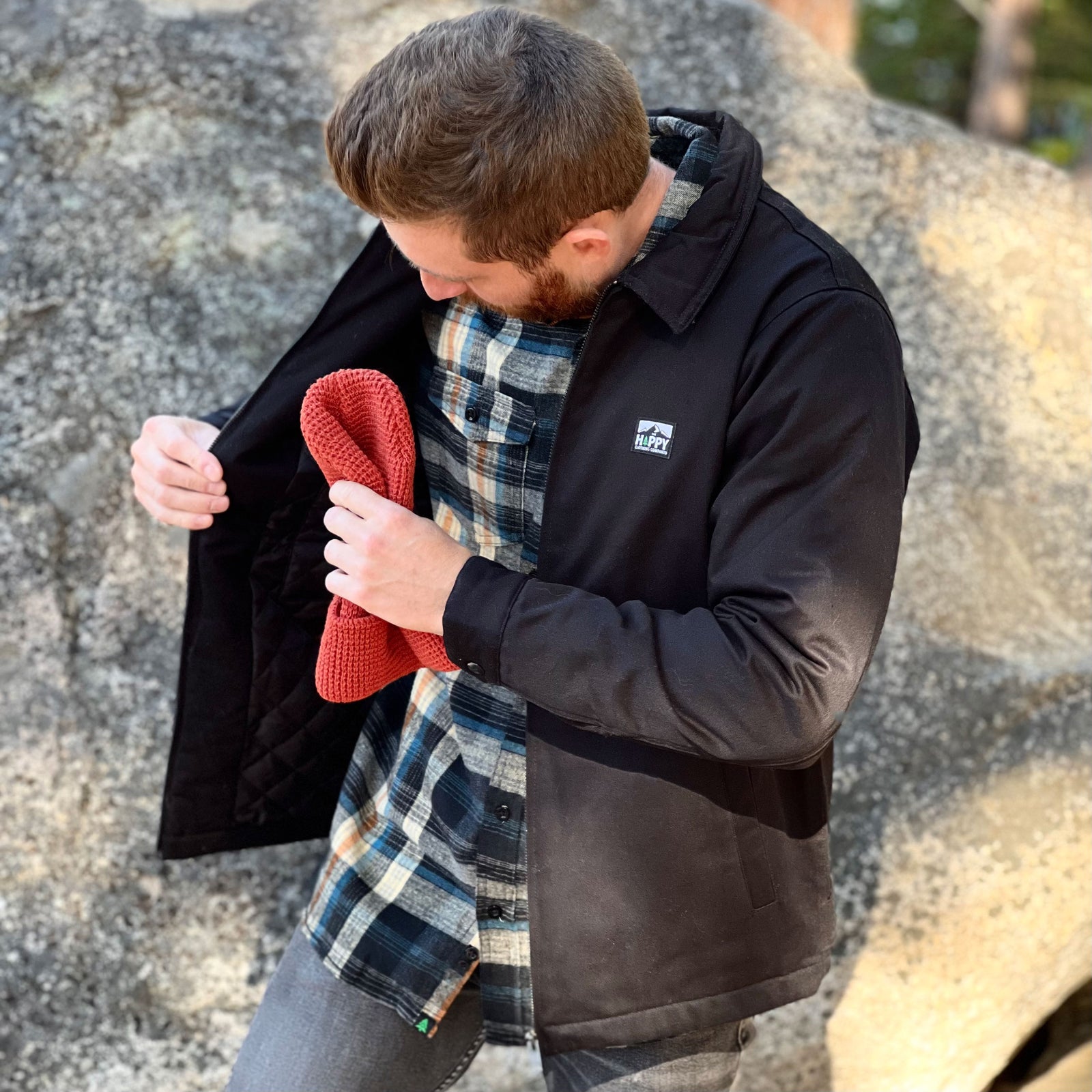 The Pursuer Service Jacket w/ Logo Label - The Happy Clothing Company