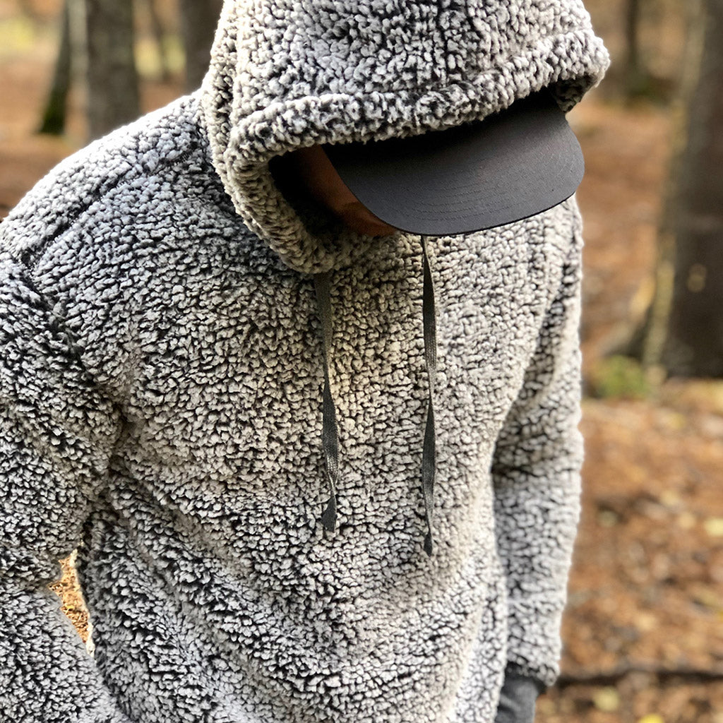 Branded Men&#39;s &lt;br&gt; Sherpa Hoodie - The Happy Clothing Company