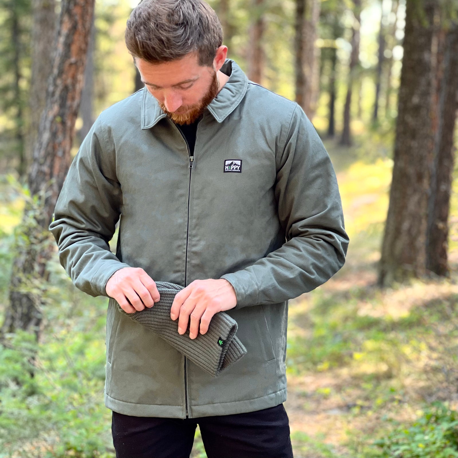 The Pursuer Service Jacket w/ Logo Label - The Happy Clothing Company