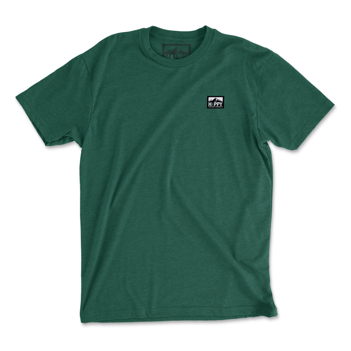 Logo Label 'Explorer Tee' | Lightweight Blend | - The Happy Clothing Company