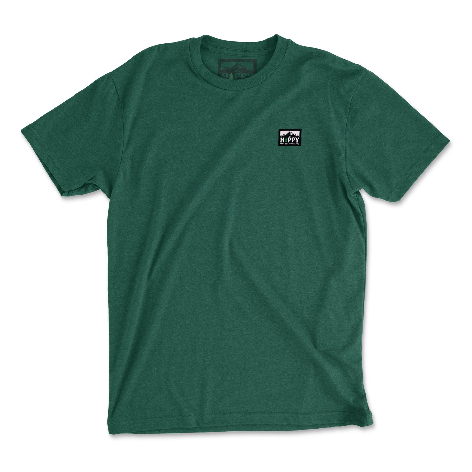 Logo Label 'Explorer Tee' | Lightweight Blend | - The Happy Clothing Company