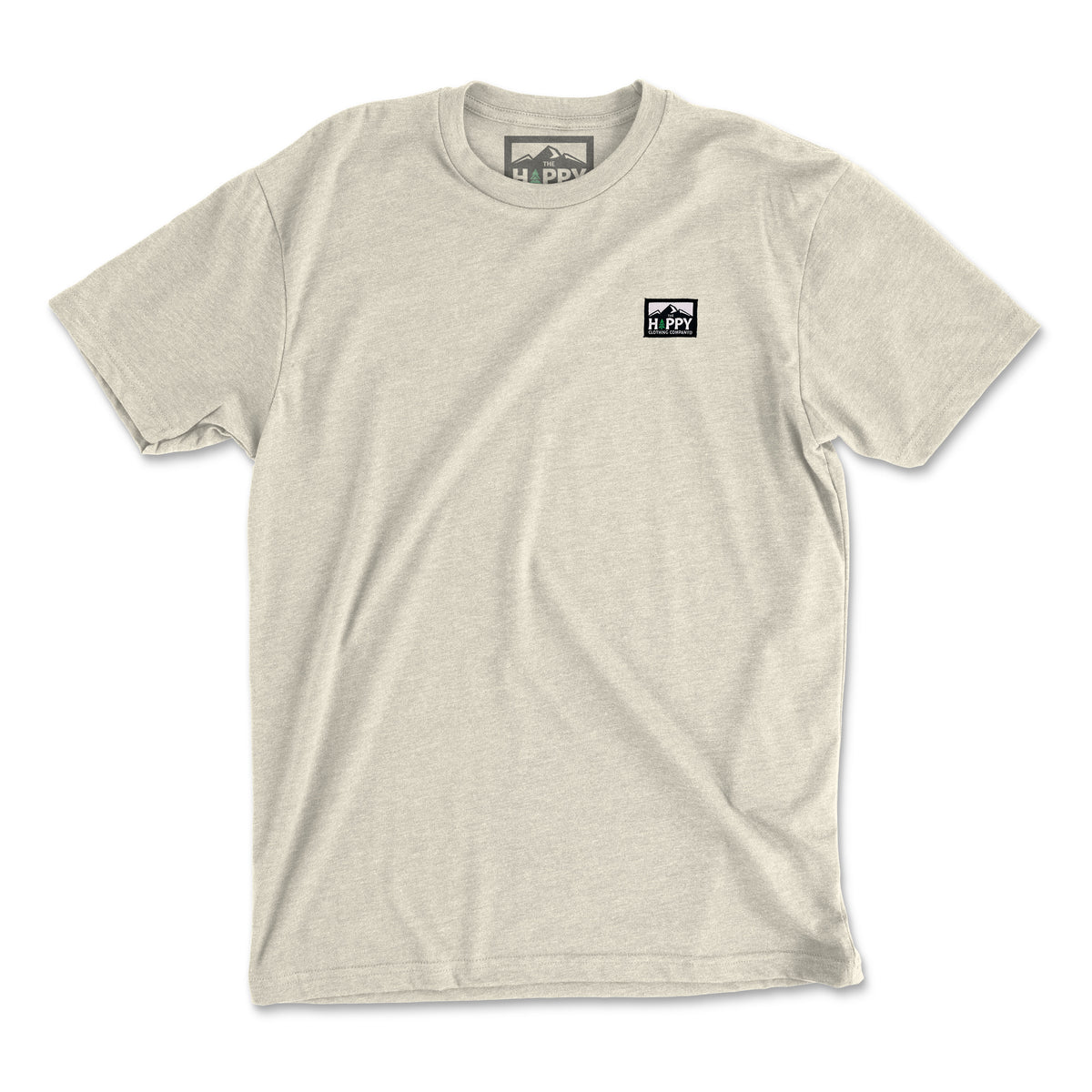 Logo Label 'Explorer Tee' | Lightweight Blend | - The Happy Clothing Company