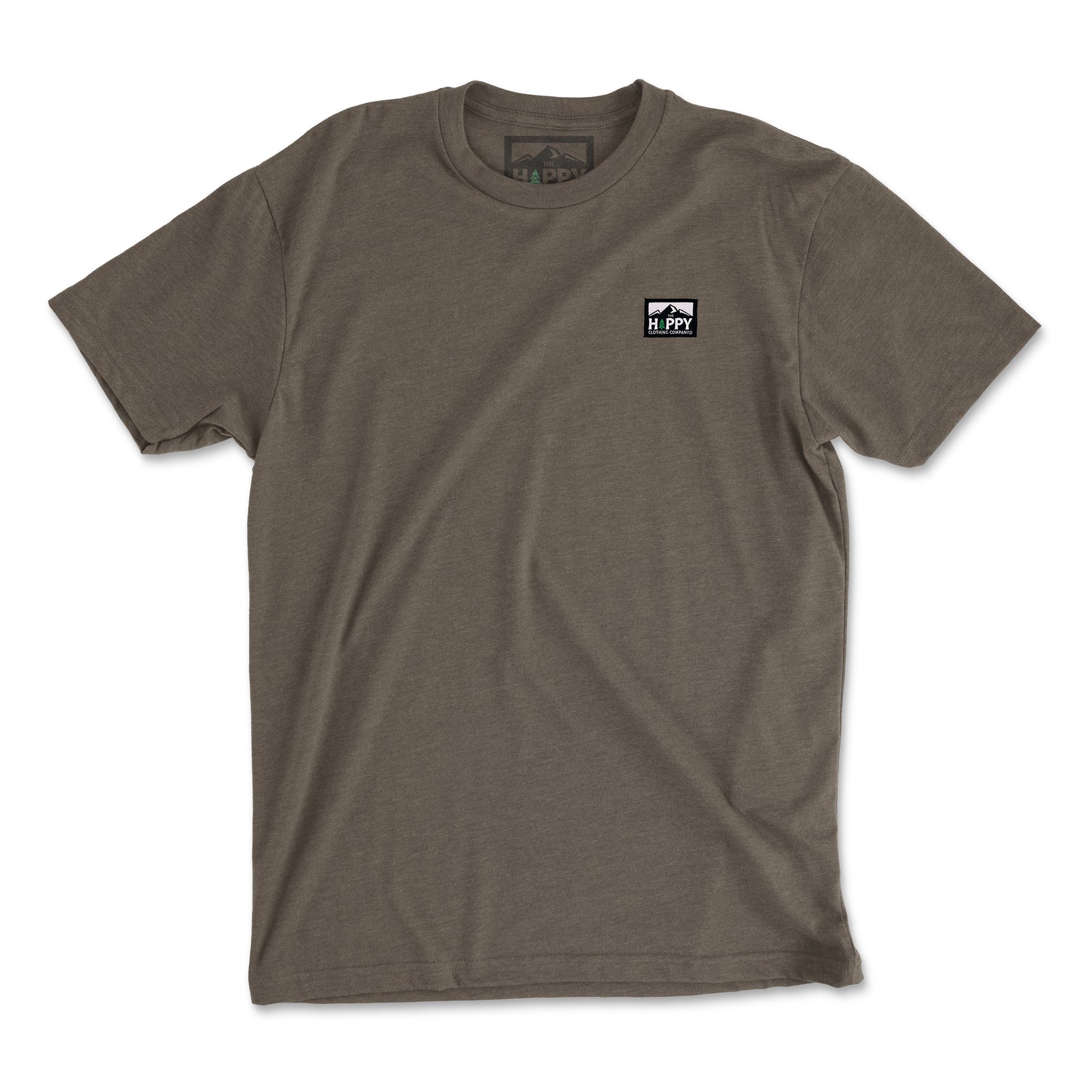 Logo Label 'Explorer Tee' | Lightweight Blend | - The Happy Clothing Company