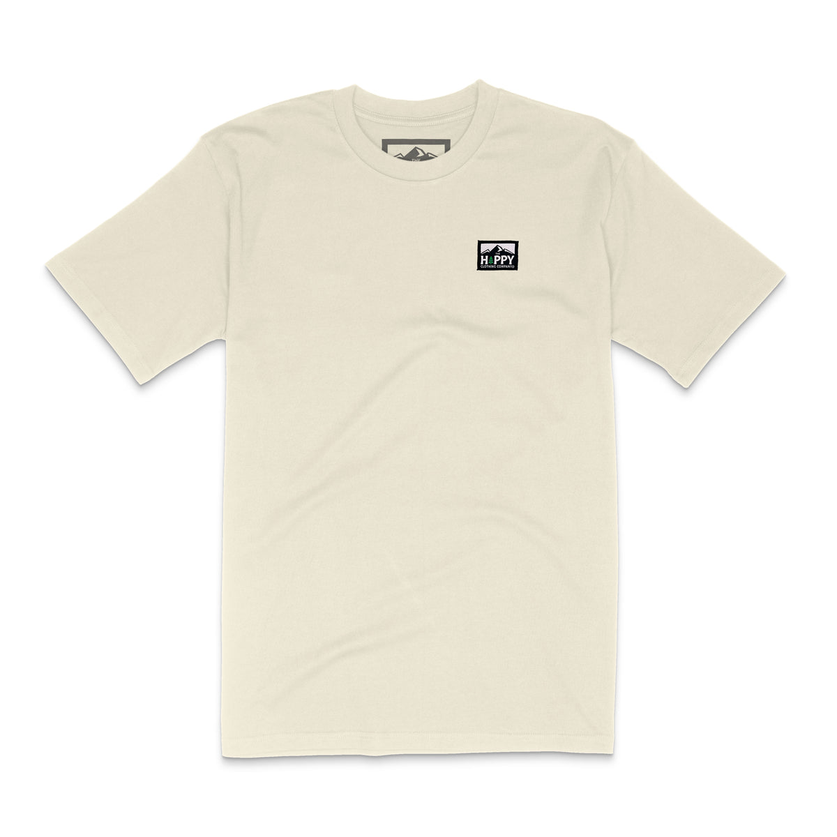 Logo Label 'Lifestyle Tee' | Premium Heavyweight | - The Happy Clothing Company