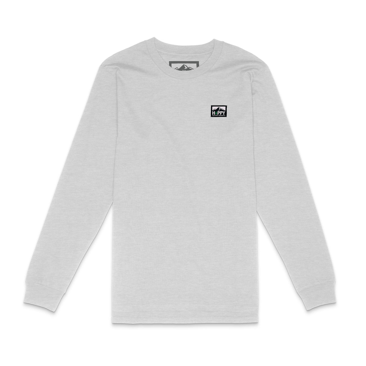 Logo Label Essential Long Sleeve | Premium Heavyweight | - The Happy Clothing Company