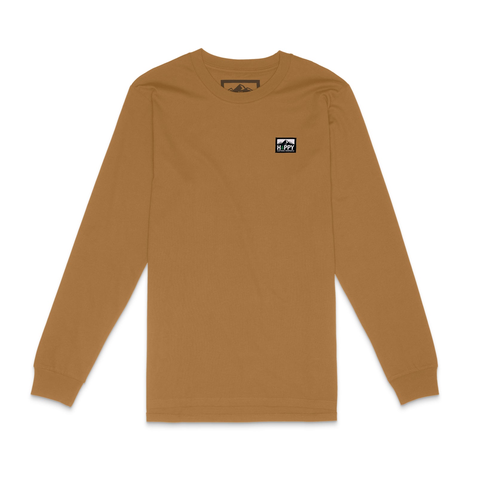 Logo Label Essential Long Sleeve | Premium Heavyweight | - The Happy Clothing Company