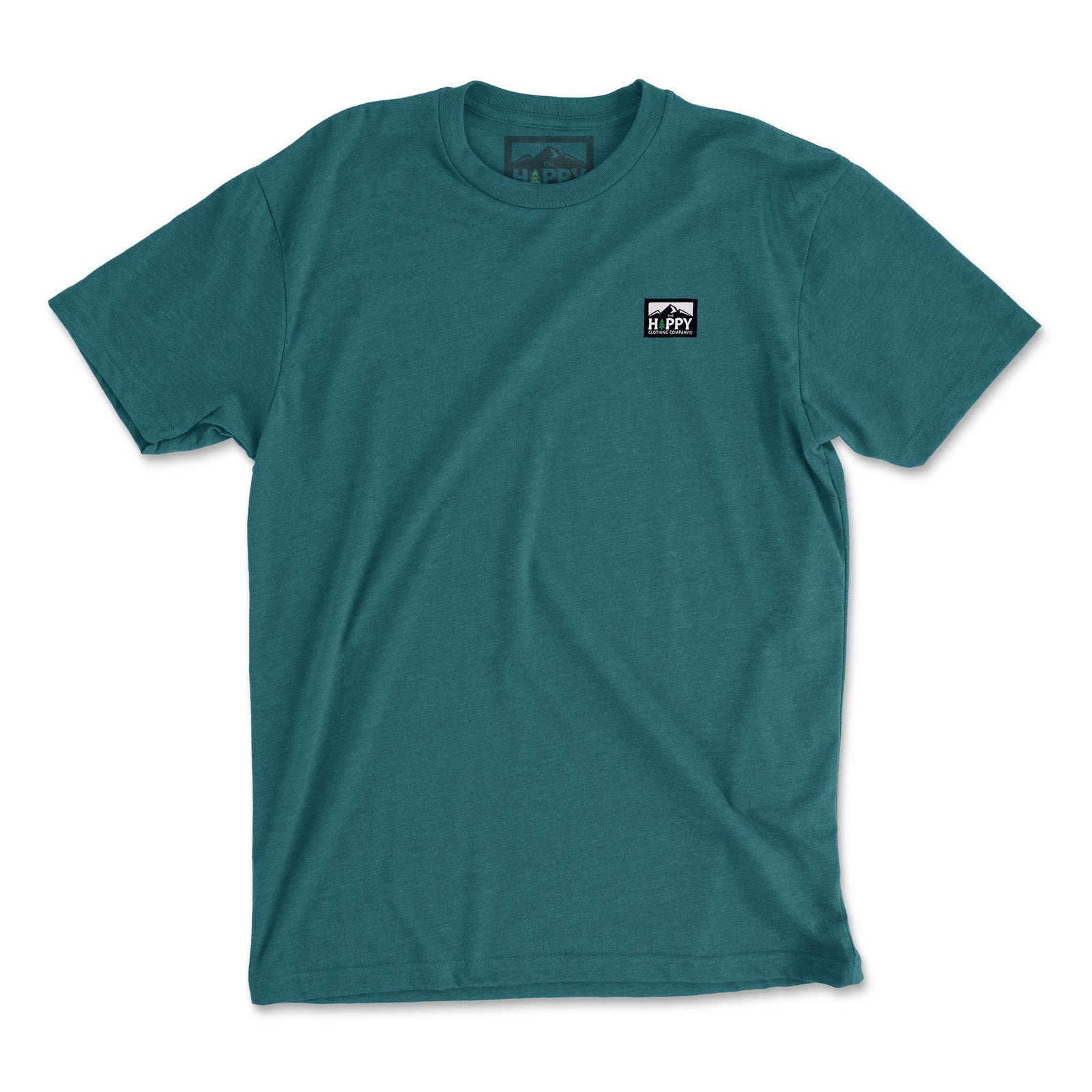 Logo Label 'Explorer Tee' | Lightweight Blend | - The Happy Clothing Company