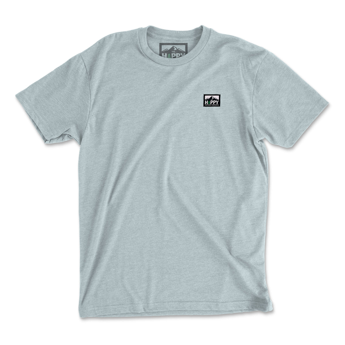 Logo Label 'Explorer Tee' | Lightweight Blend | - The Happy Clothing Company