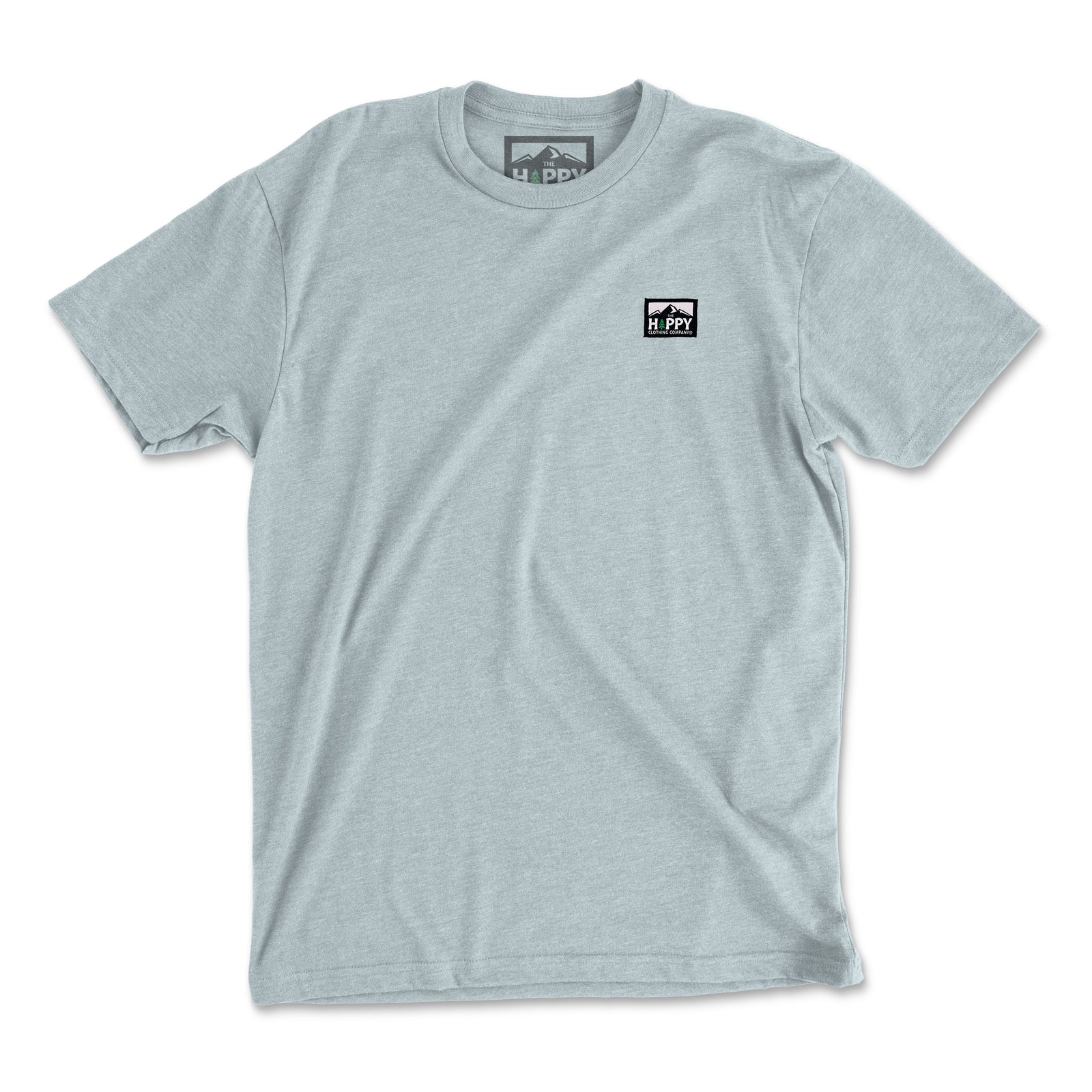 Logo Label 'Explorer Tee' | Lightweight Blend | - The Happy Clothing Company