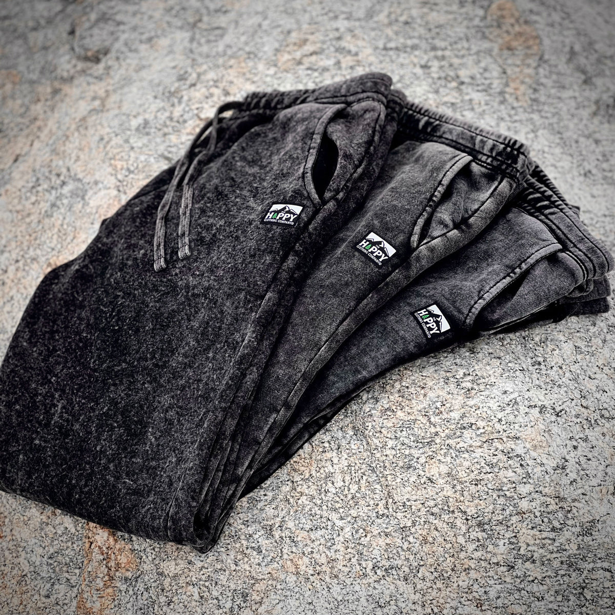 Mineral Wash Unisex Jogger-Style Sweats - The Happy Clothing Company