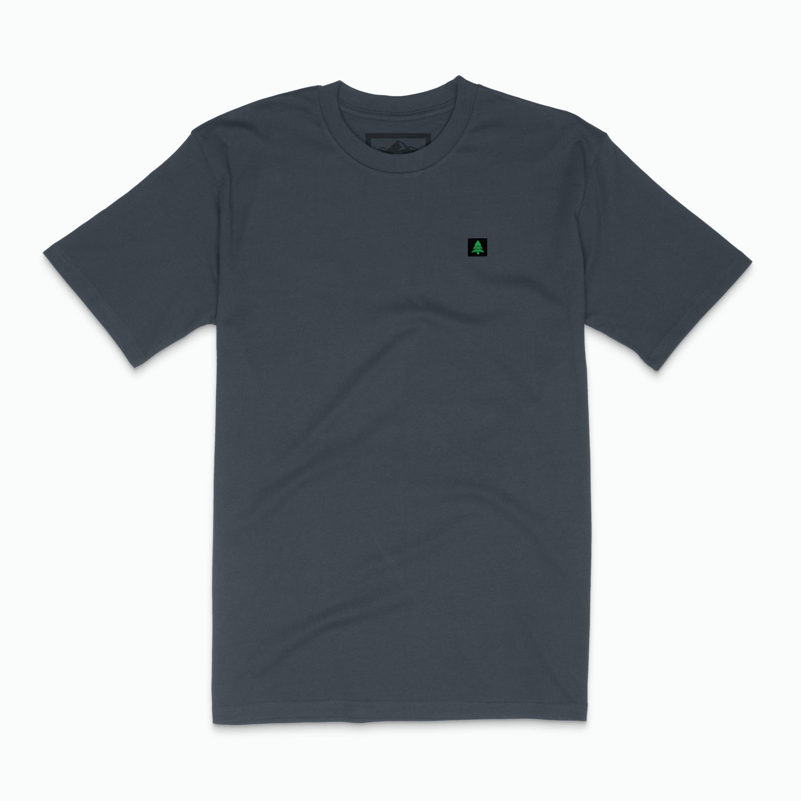 Mountain Tree Label 'Lifestyle Tee' | Premium Heavyweight | - The Happy Clothing Company