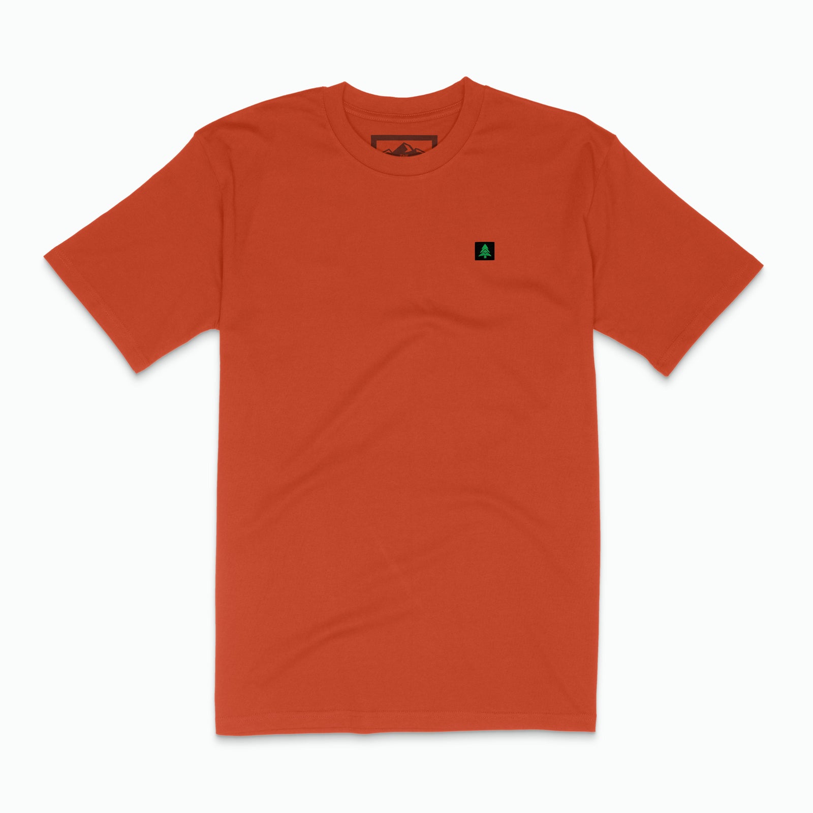 Mountain Tree Label 'Lifestyle Tee' | Premium Heavyweight | - The Happy Clothing Company