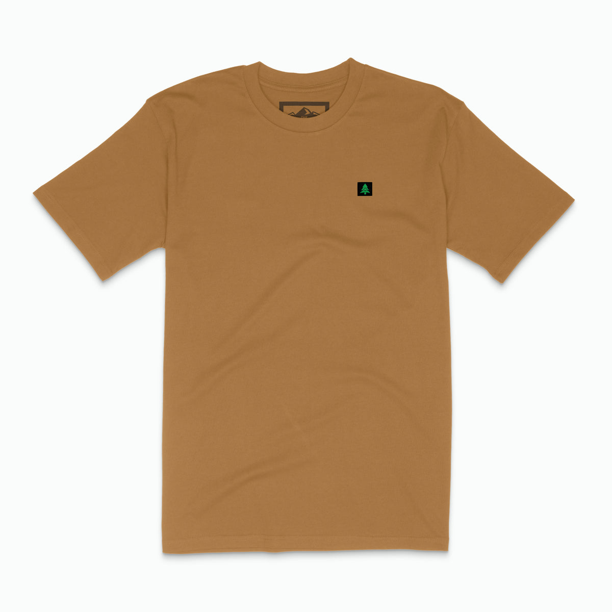 Mountain Tree Label 'Lifestyle Tee' | Premium Heavyweight | - The Happy Clothing Company