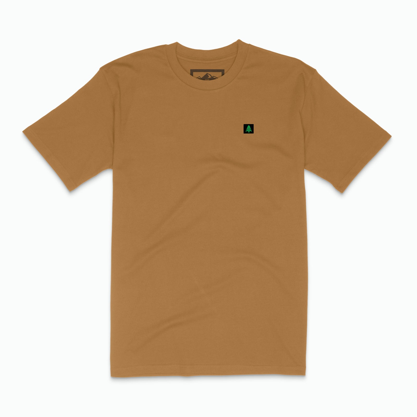 Mountain Tree Label 'Lifestyle Tee' | Premium Heavyweight | - The Happy Clothing Company